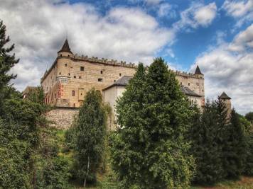 Zvolen Castle and the Slovak National Gallery